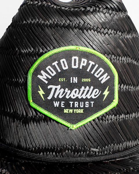 Blackout Edition Straw Hat - Aloha