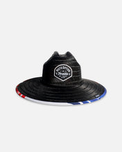 Load image into Gallery viewer, Blackout Edition Straw Hat - Fireworks
