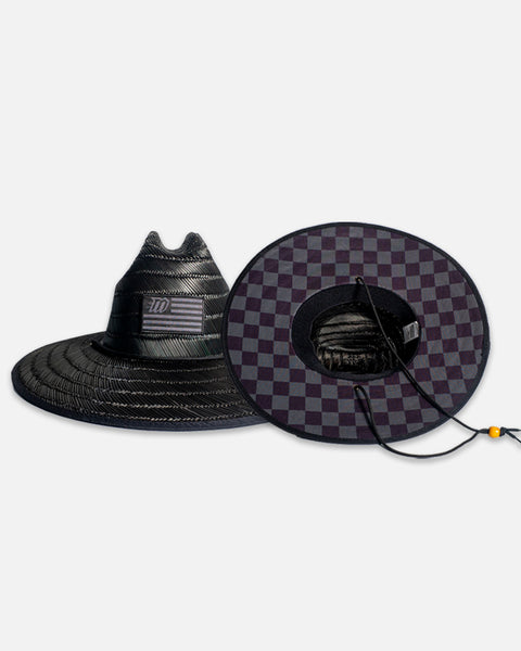 Blackout Edition Straw Hat - Ghosted