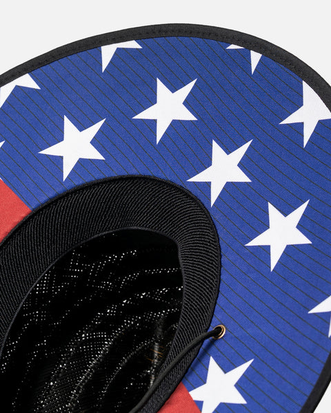 Youth Blackout Edition Straw Hat - Send it RWB
