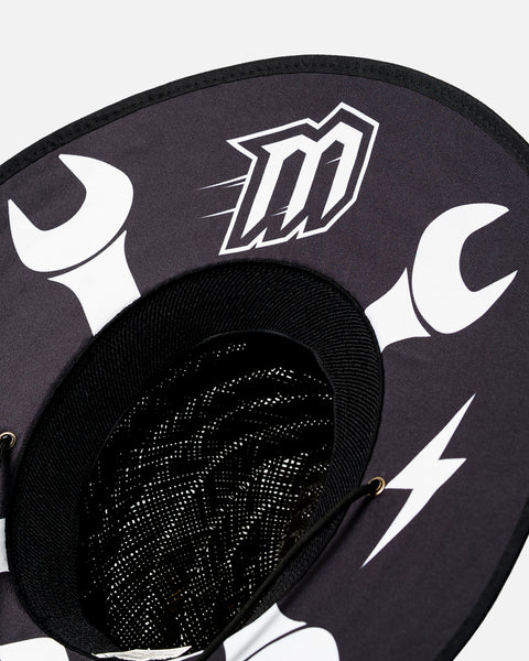 Blackout Edition Straw Hat - Wrenches
