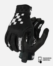 Load image into Gallery viewer, Elite E1 Checkers Riding Glove - Black
