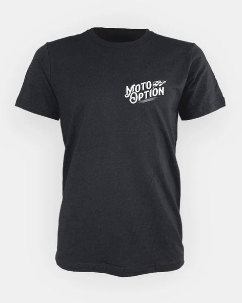 Mens Fast Way to Freedom Tee - Heather Black