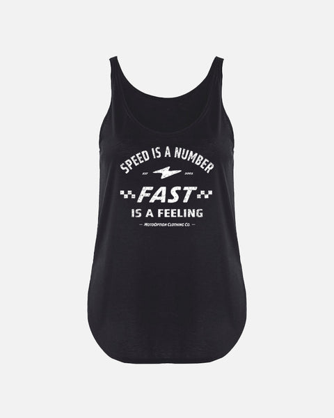 Womens Fast Feeling Tank - Black