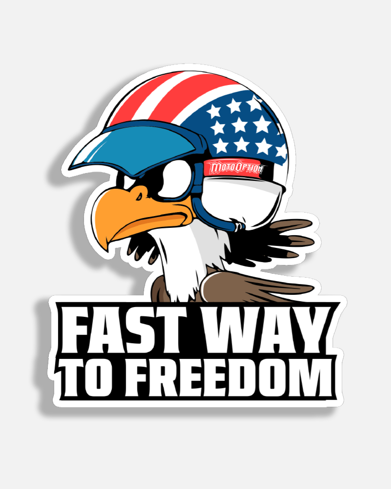 FREEDOM EAGLE STICKER