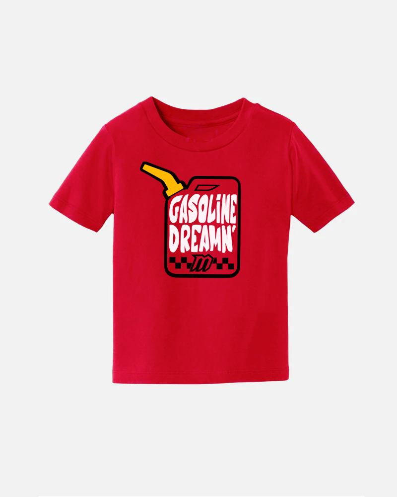 TODDLER GASOLINE DREAMIN' TEE - RED