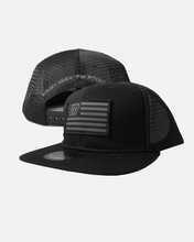 Load image into Gallery viewer, GHOSTED FLAG FLAT BRIM SNAPBACK HAT
