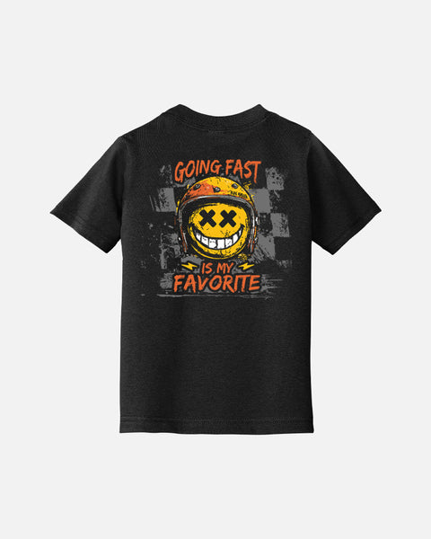 Toddler Going Fast Tee - Black