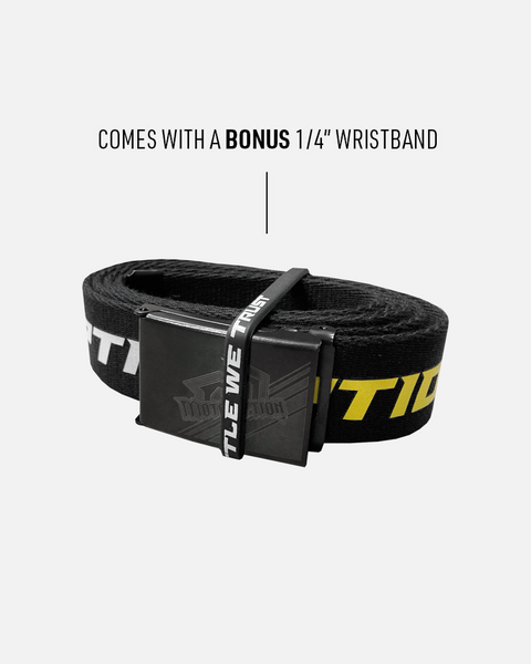 INDUSTRY 2.0 WEBBING BELT - YELLOW