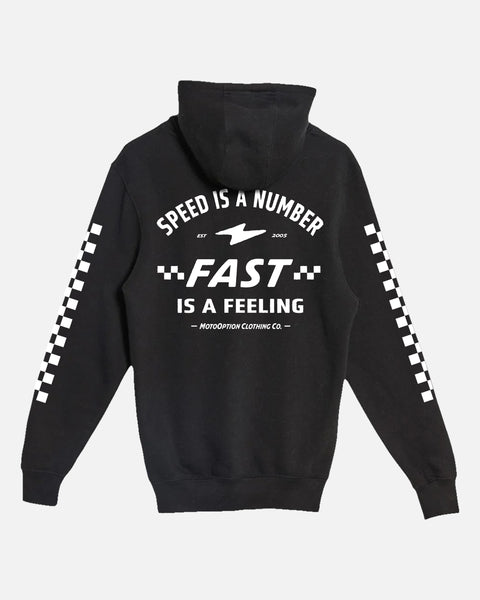 Mens Fast Feeling Hoodie - Black