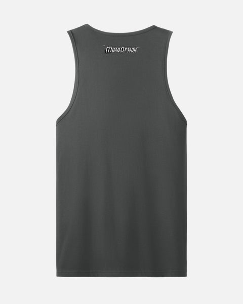 Mens Send it Tank - Charcoal