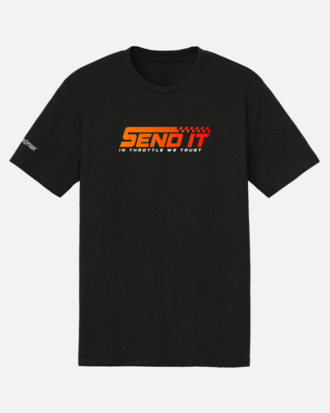 Mens Send It Tee - Black