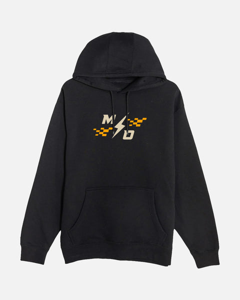 Mens Supercharged Hoodie - Black