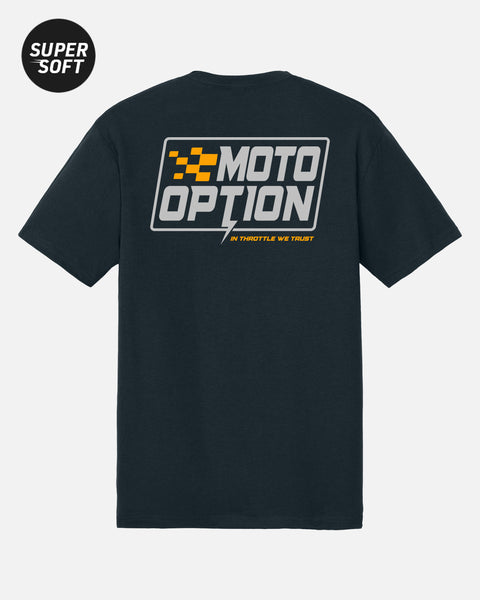 Mens Supercharged Tee - Navy