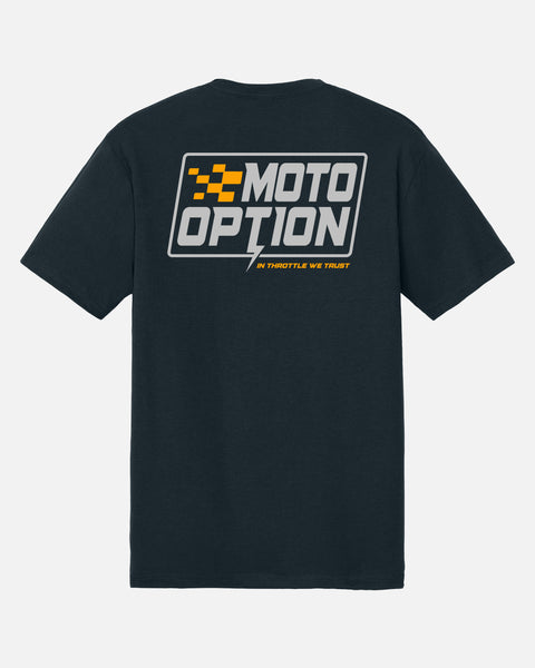 Mens Supercharged Tee - Navy