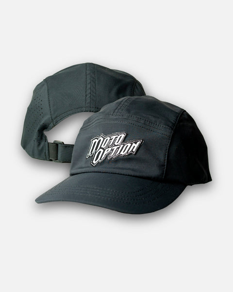 Skew Camp Hat - Black