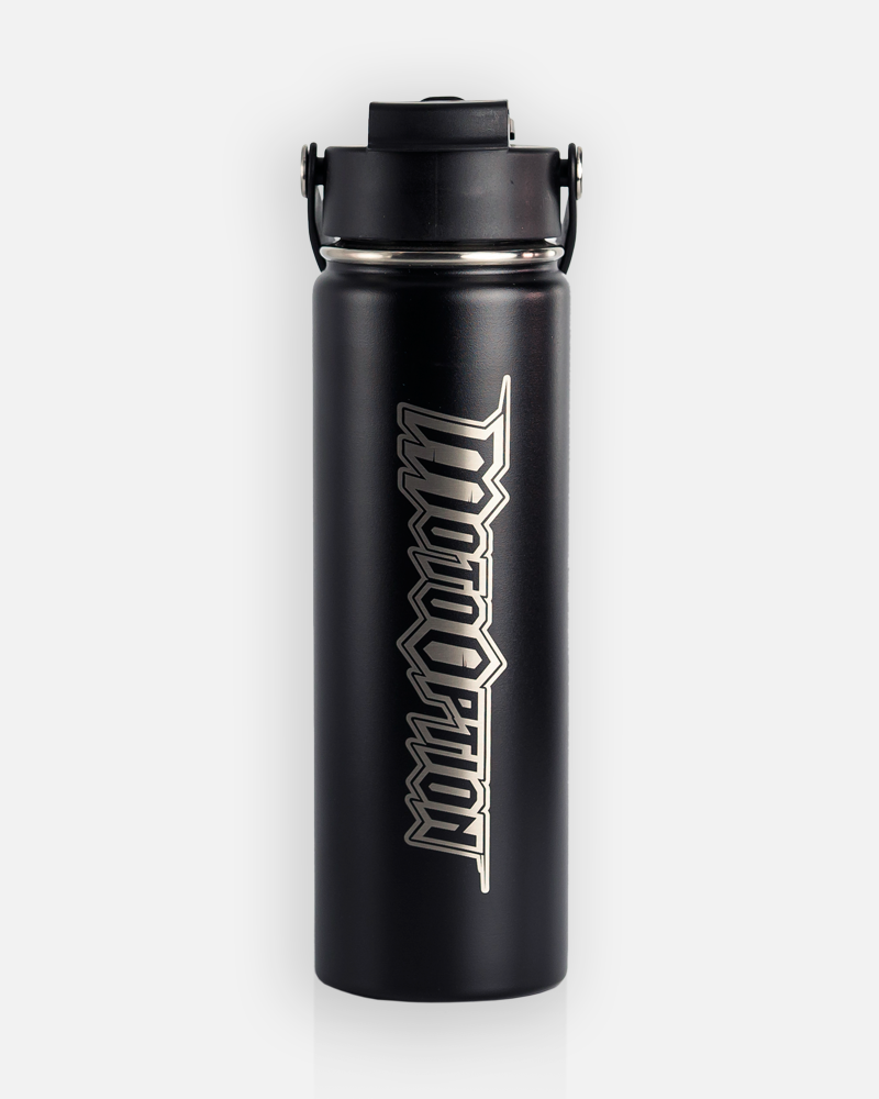 ACE STAINLESS WATER BOTTLE - BLACK