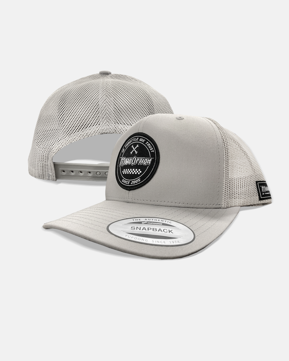 MECHANIC TRUCKER HAT - SILVER