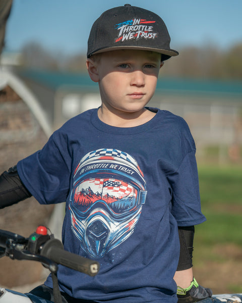Youth Mystic Tee - Navy