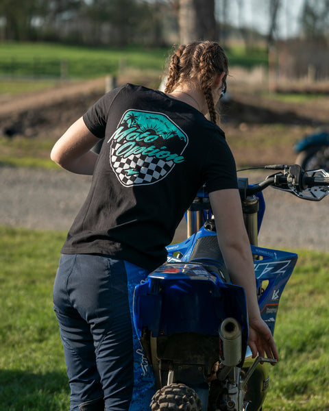 Womens Paradise Tee - Black