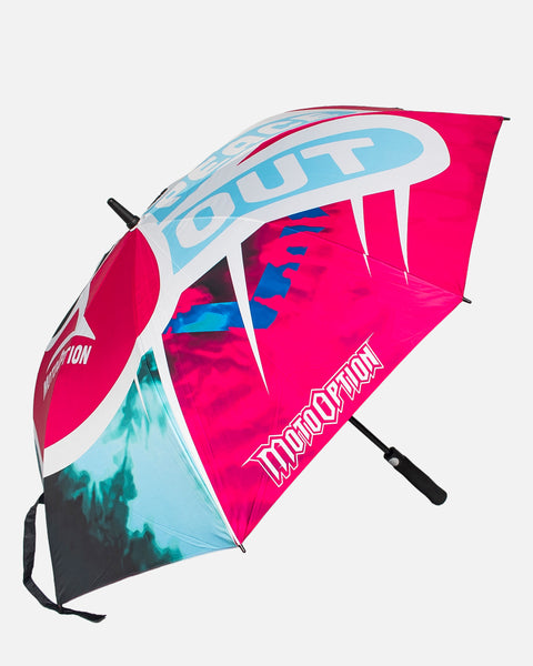 Peace Out Umbrella - Pink