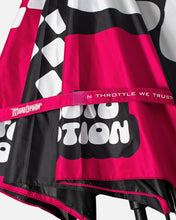 Load image into Gallery viewer, Race Day Vibes Umbrella - Black &amp; Pink
