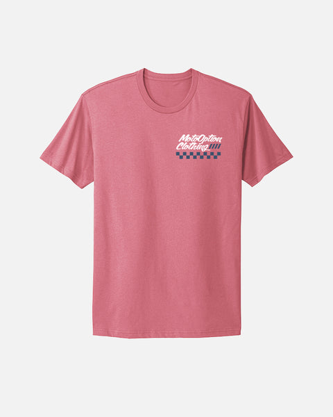 Womens Support Your Track Tee - Mauve
