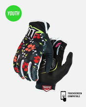 Load image into Gallery viewer, Youth S5 Electric Aloha Riding Glove - Floral
