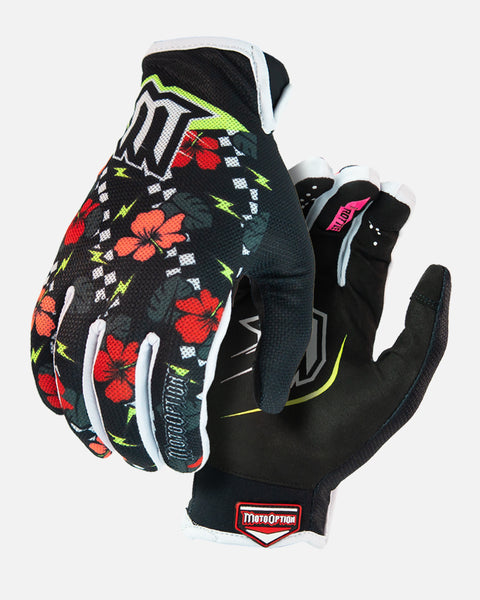 S5 Electric Aloha Riding Glove - Floral