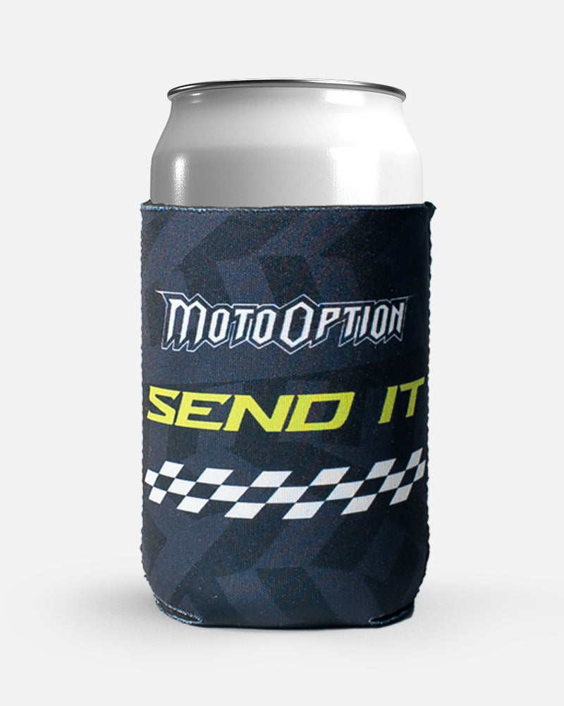 Send It Koozie - Black and Yellow