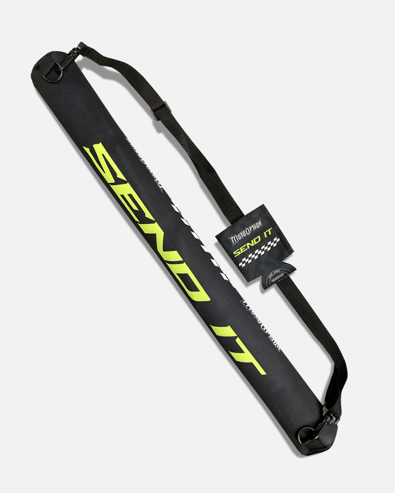 Send It Cooler Sling - Black and Neon Green
