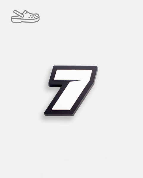 Shoe Charm - Number 7