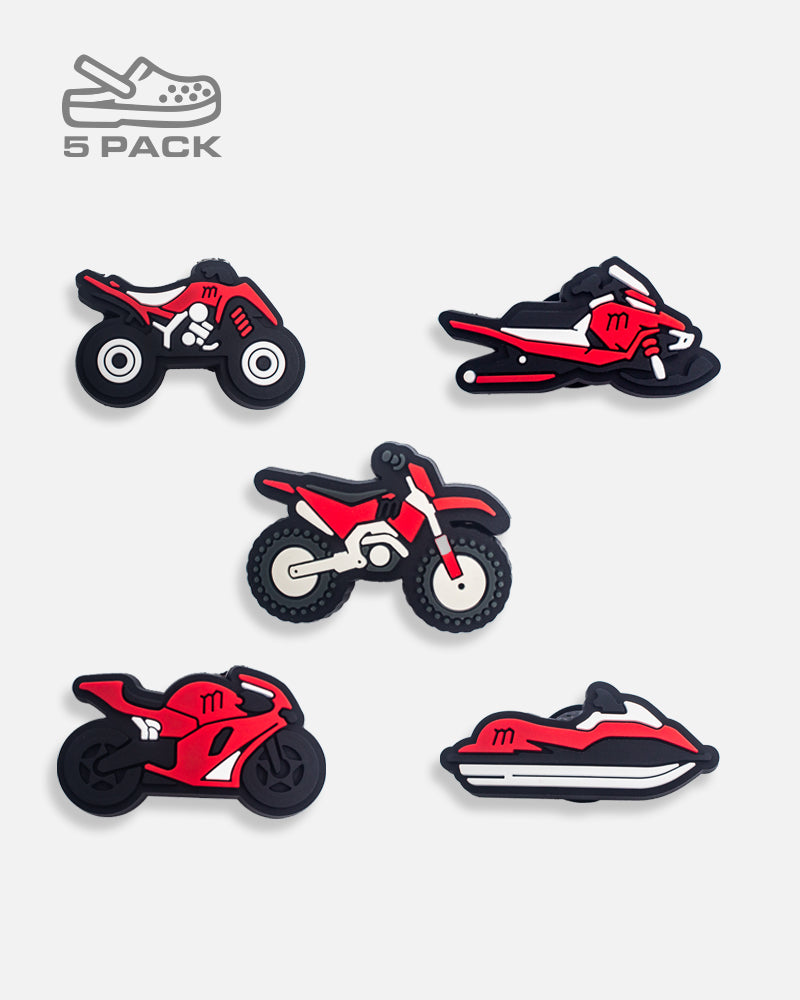 Shoe Charms 5 Pack - Machines