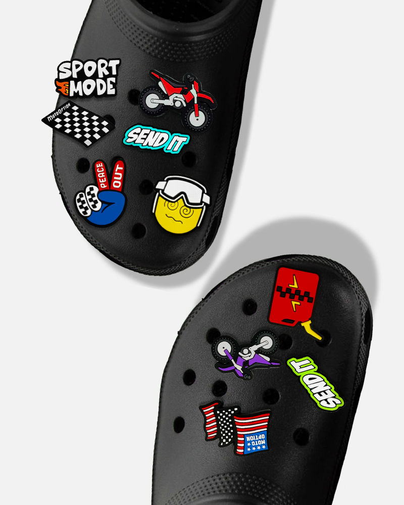 Shoe Charm - Red Snowmobile – MotoOption