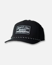 Load image into Gallery viewer, Speed and Style Premium Rope Hat - Black
