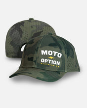 Load image into Gallery viewer, Stacked Bolt Performance Hat - Camo
