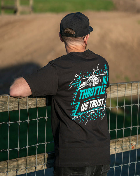 Mens Twist It Tee - Black