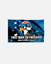 Load image into Gallery viewer, FREEDOM EAGLE WALL FLAG
