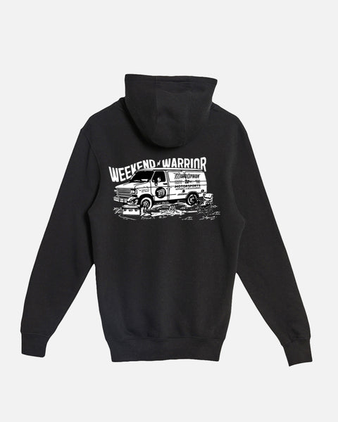 Weekend Warrior Hoodie – Black