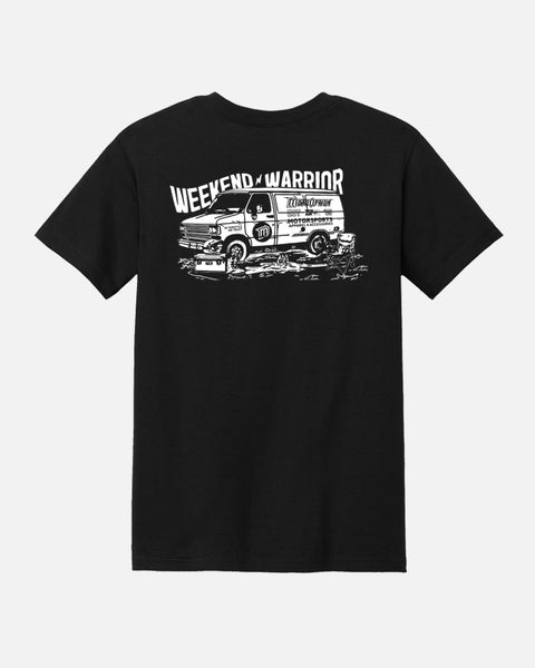 Mens Weekend Warrior Tee - Black