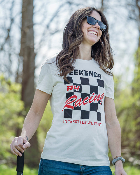 Womens Weekends R4 Racing - Vintage White