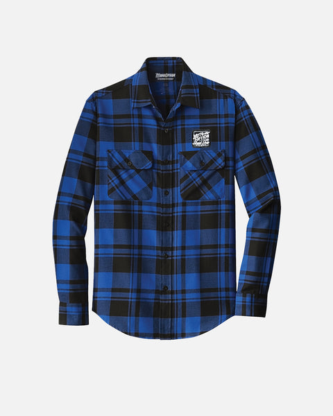 Fast Way to Freedom Flannel - Blue