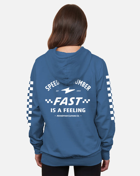 Women's Fast Feeling Hoodie – Stellar Blue