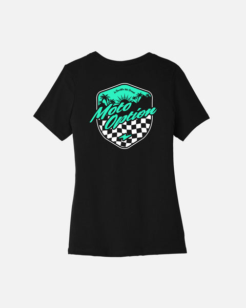 Womens Paradise Tee - Black