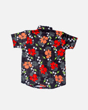 Load image into Gallery viewer, Youth Race-Day Button Up - Electric Aloha
