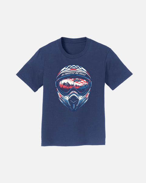 Youth Mystic Tee - Navy