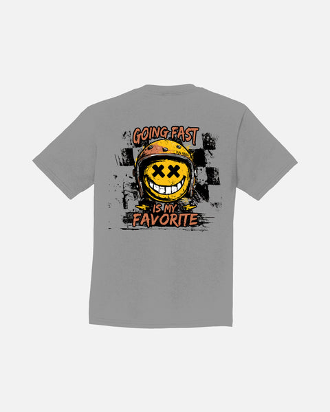 Youth Going Fast Tee - Grey