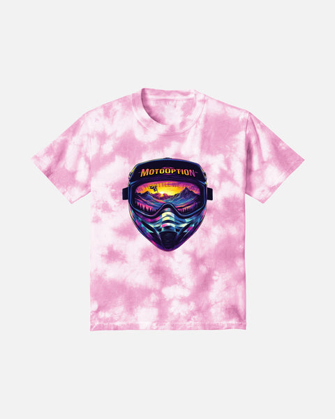 Youth Mystic Tee - Pink Tie-Dye