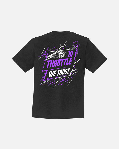 Youth Twist it Tee - Black