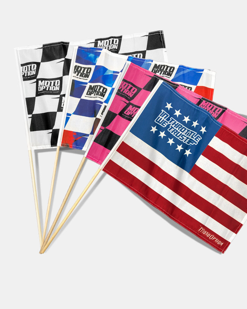 4 PACK RACE FLAGS